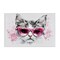 Stupell Industries Cool Cat with Sunglasses Canvas Design by LSR Creative Studio